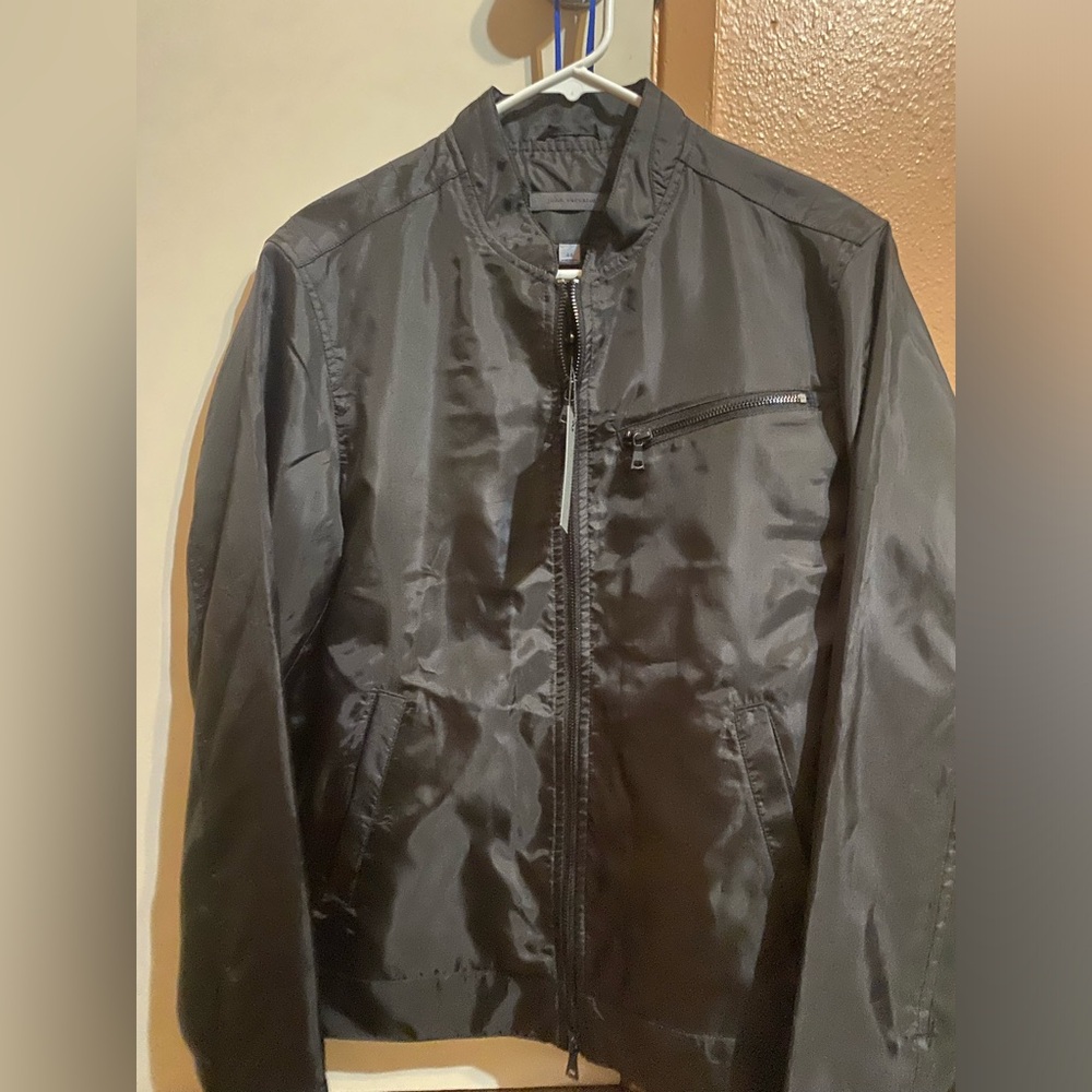 John Varvatos Nylon Racer Jacket